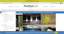 Desktop Screenshot of mazzolaluce.com