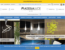 Tablet Screenshot of mazzolaluce.com